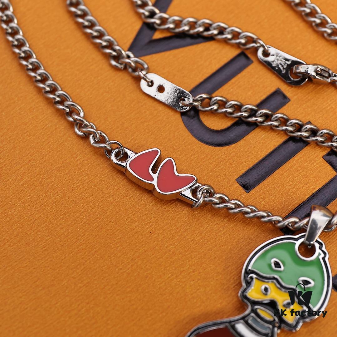 Louis Vuitton x Nigo Duck Pendant Necklace Unisex – New Arrival
