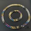 LV Louis Vuitton CHAIN LINKS PATCHES Necklace Bracelet