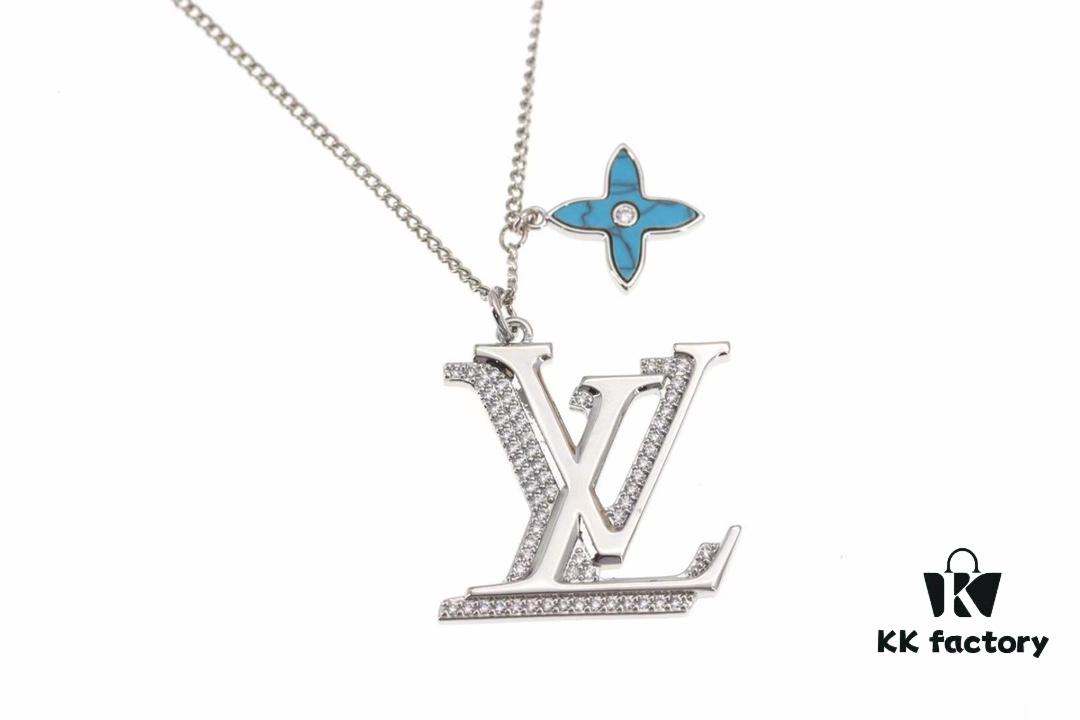 Louis Vuitton New Arrival 💗 Louis Vuitton Monogram Turquoise Men's Necklace