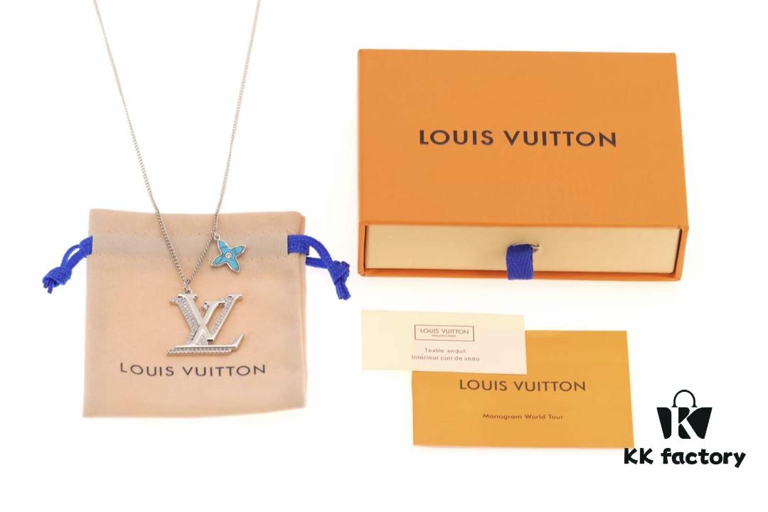 Louis Vuitton New Arrival 💗 Louis Vuitton Monogram Turquoise Men's Necklace