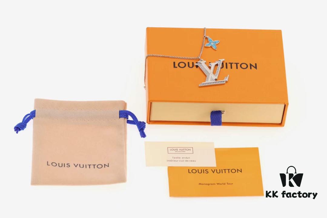 Louis Vuitton New Arrival 💗 Louis Vuitton Monogram Turquoise Men's Necklace