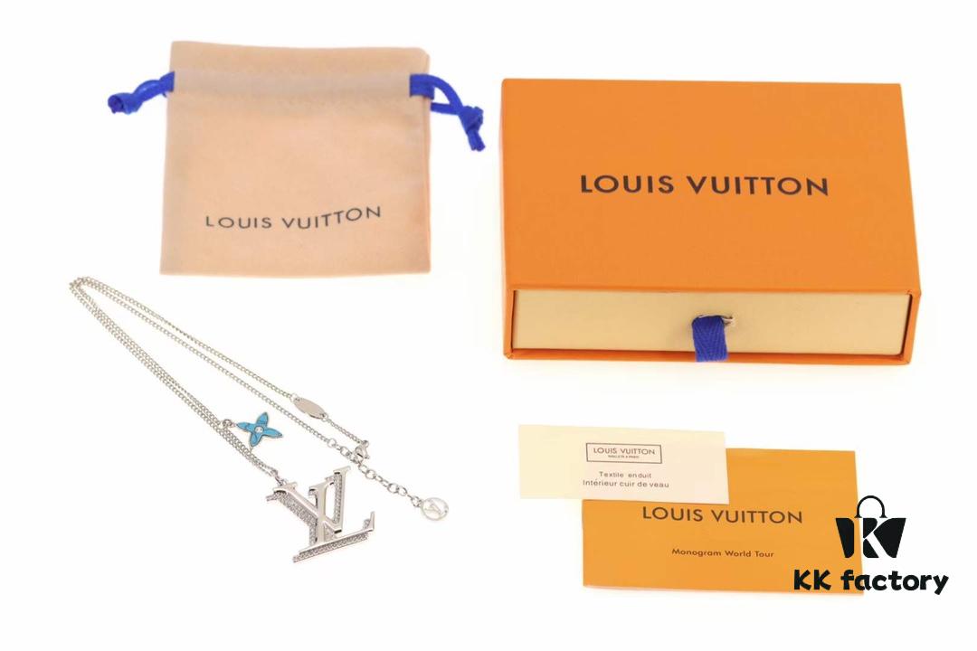 Louis Vuitton New Arrival 💗 Louis Vuitton Monogram Turquoise Men's Necklace