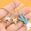 Louis Vuitton Aquatics Enamel Starfish and Turtle Necklace