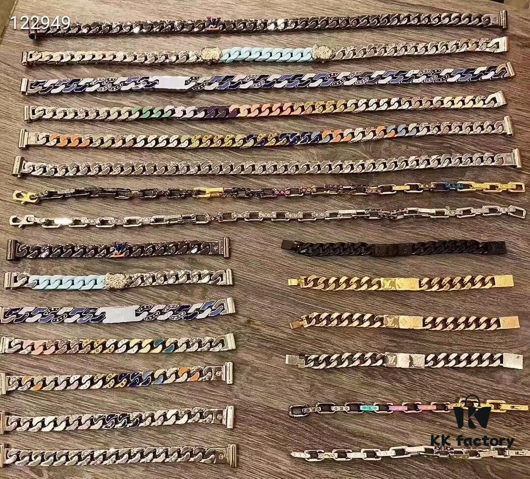 LV Cuban Flame Collection, Complete with Bracelets and Necklaces