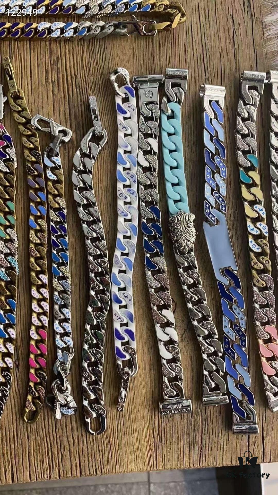 LV Cuban Flame Collection, Complete with Bracelets and Necklaces