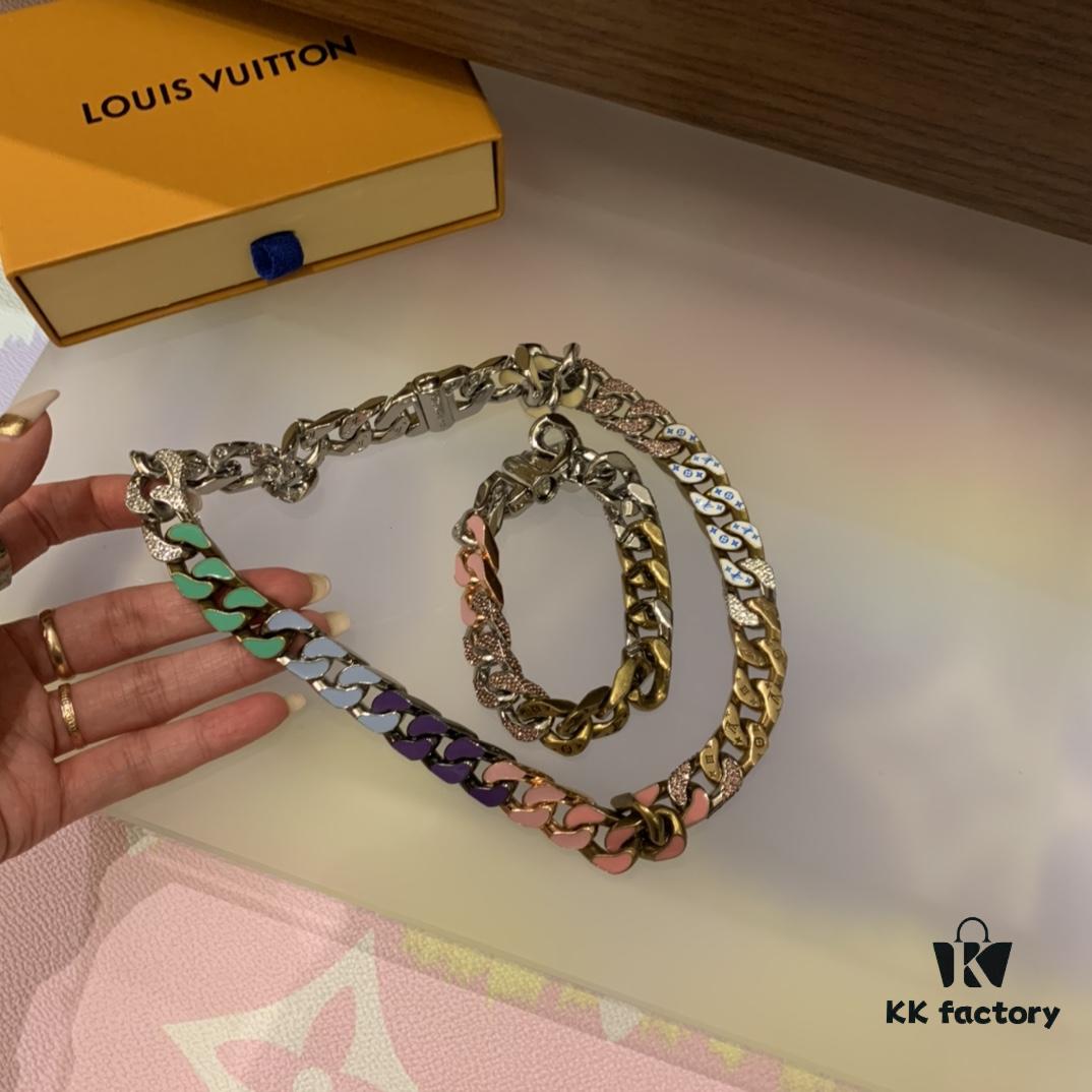 Louis Vuitton 2020SS Enamel Necklace/Bracelet
