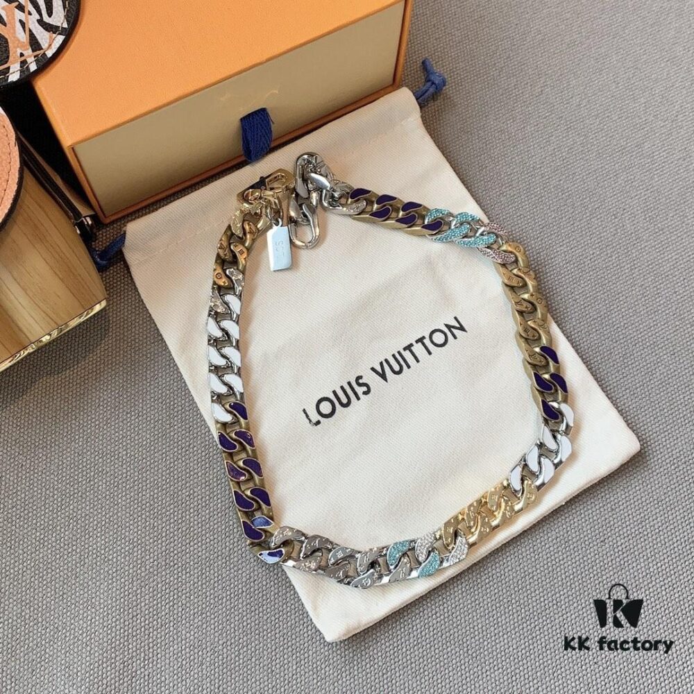 LV 20205S Enamel Necklace/Bracelet, Donkey Family Original Design