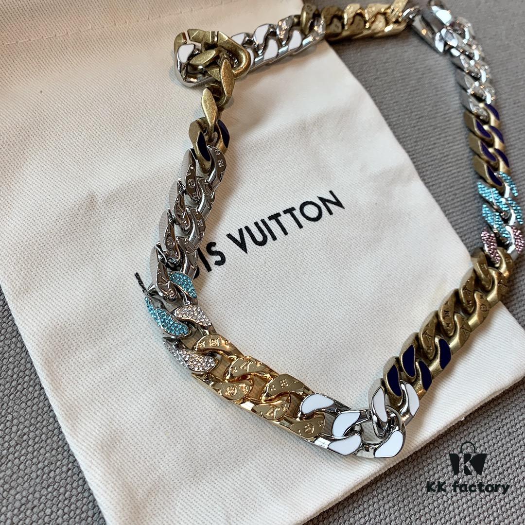 LV 20205S Enamel Necklace/Bracelet, Donkey Family Original Design