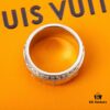 Louis Vuitton CATCH Silver Full Diamond Ring
