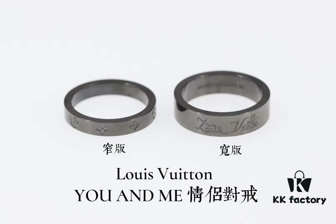 Louis Vuitton YOU AND ME Couple's Ring Set