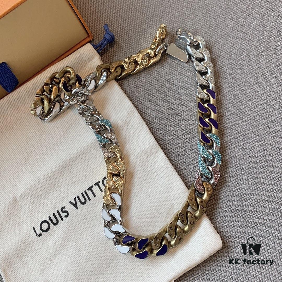 LV 20205S Enamel Necklace/Bracelet, Donkey Family Original Design