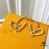 ❗️Qixi Limited Edition❗️ Louis Vuitton LV Letter Heart ❤ Necklace and Earrings