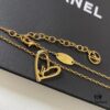 LV 21 Valentine's Day Love Heart Necklace ZP Purchase Fall in Love Heart Necklace