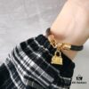 LV Leather Cord Bracelet! Must-Have Style!
