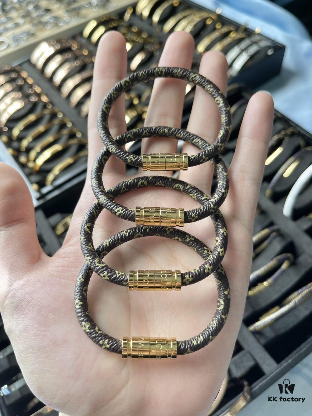 LV Monogram Magnetic Bracelet