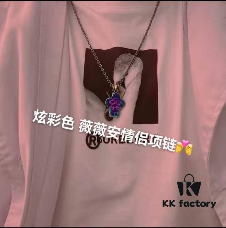 Louis Vuitton Vivienne Colorful Duo Necklace