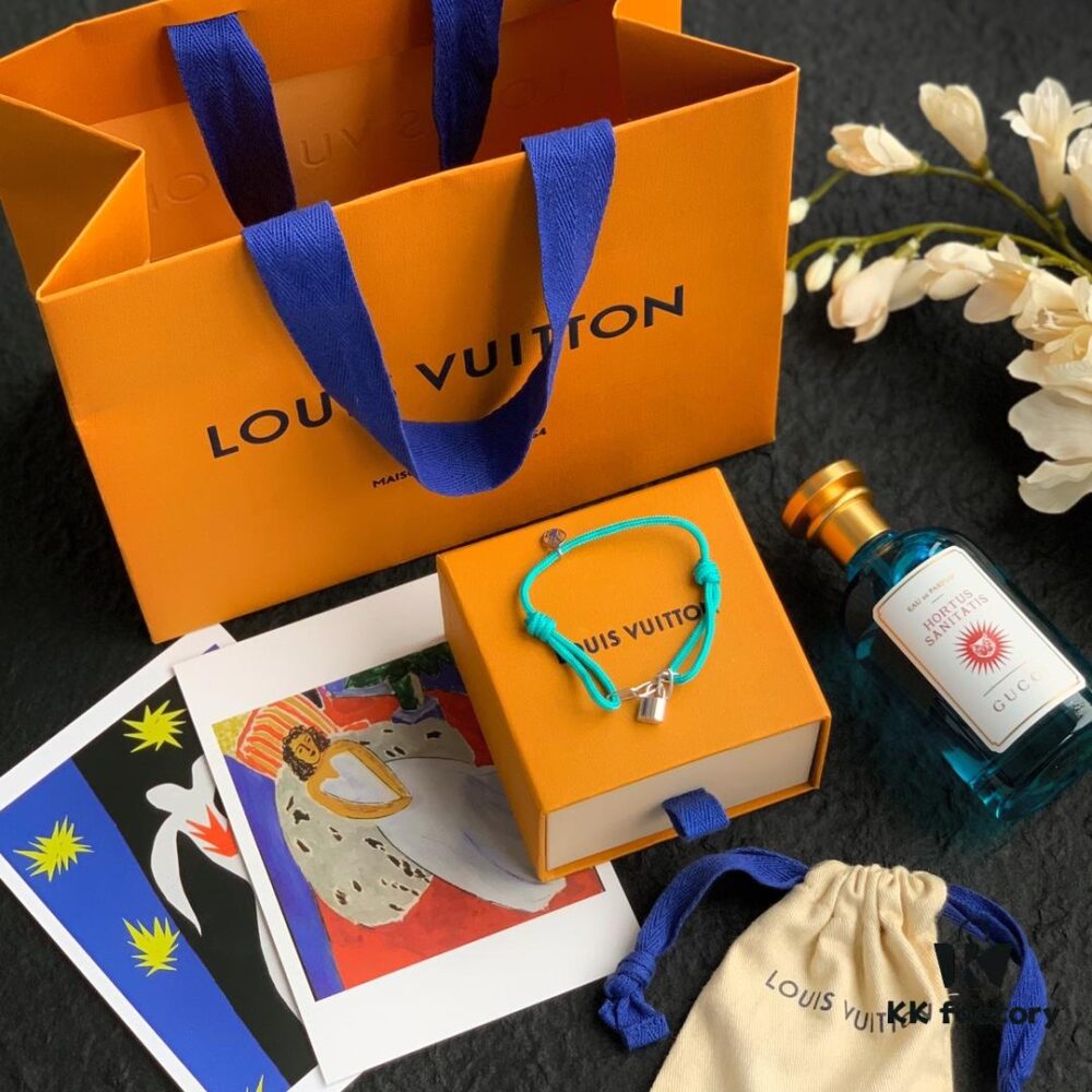 LV x Virgil Abloh Limited Edition Rainbow Charity Bracelet SILVER LOCKIT for UNICEF