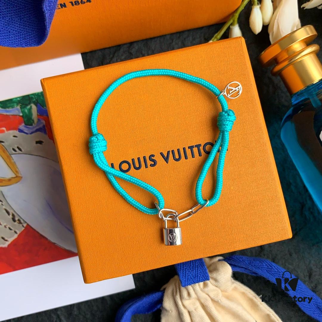 LV x Virgil Abloh Limited Edition Rainbow Charity Bracelet SILVER LOCKIT for UNICEF