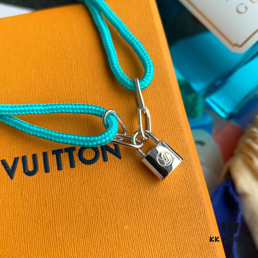 LV x Virgil Abloh Limited Edition Rainbow Charity Bracelet SILVER LOCKIT for UNICEF
