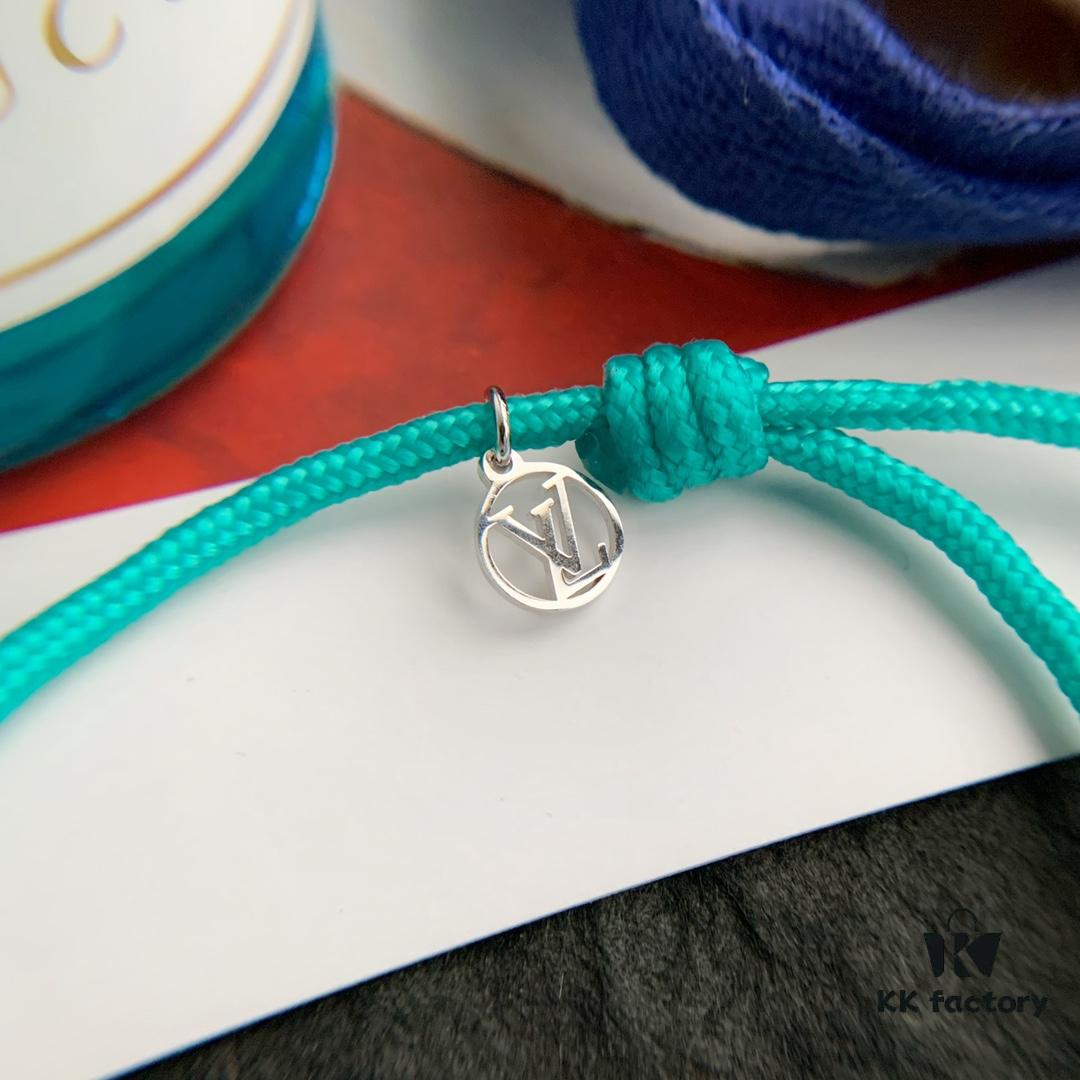 LV x Virgil Abloh Limited Edition Rainbow Charity Bracelet SILVER LOCKIT for UNICEF