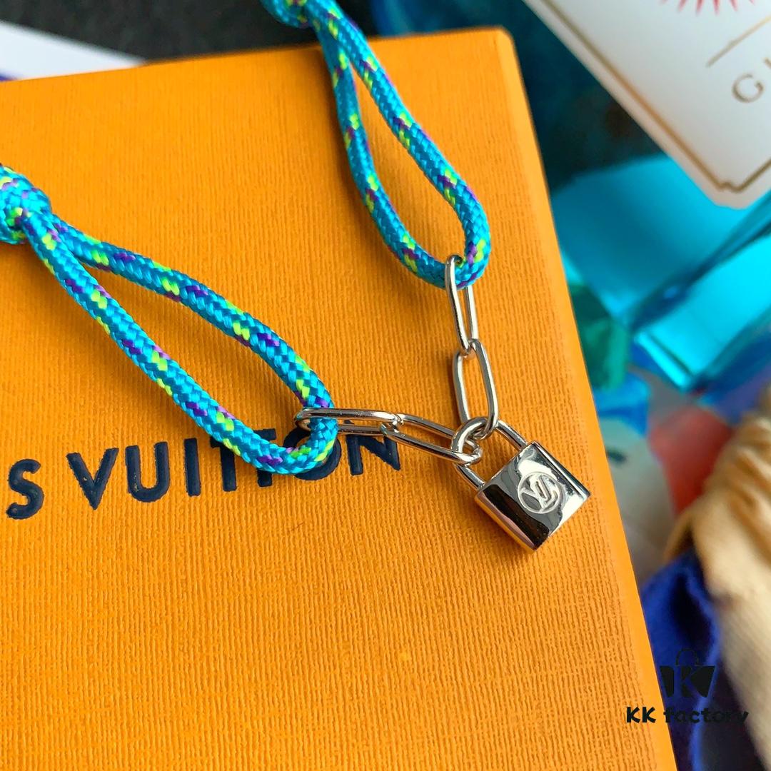 Limited Edition Donkey Brand Bracelet SILVER LOCKIT X VIRGIL ABLOH Colorful Charity Bracelet