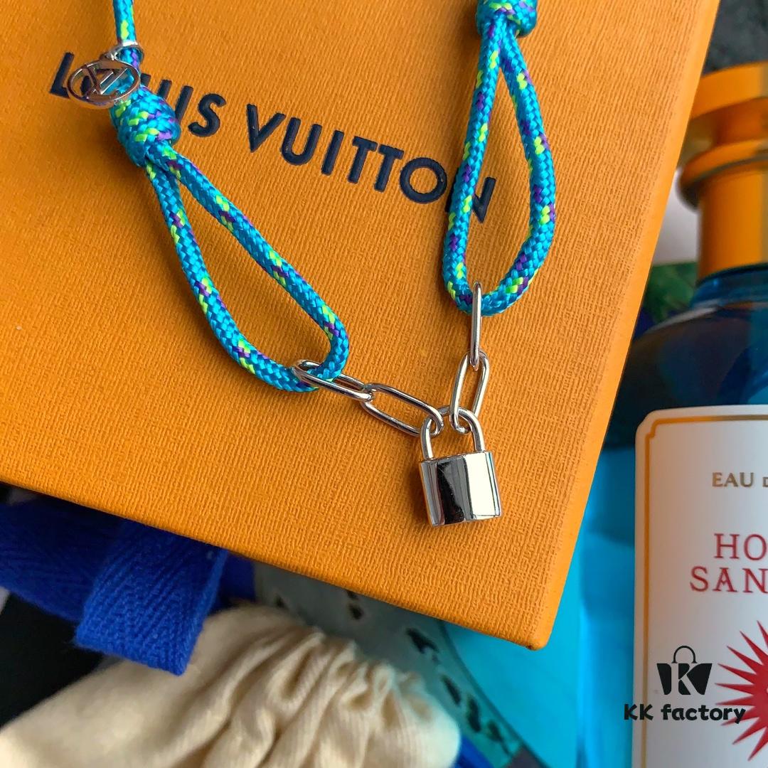Limited Edition Donkey Brand Bracelet SILVER LOCKIT X VIRGIL ABLOH Colorful Charity Bracelet
