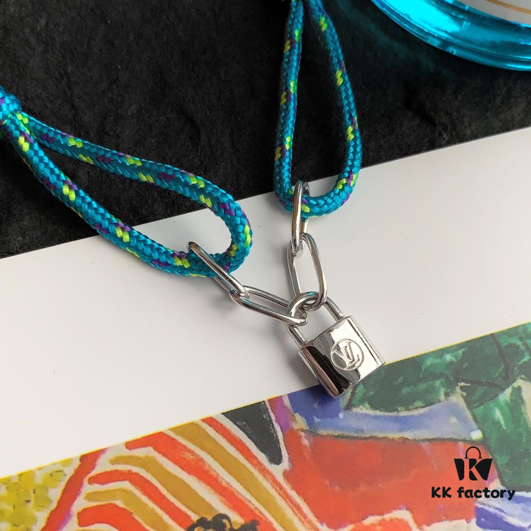 Limited Edition Donkey Brand Bracelet SILVER LOCKIT X VIRGIL ABLOH Colorful Charity Bracelet