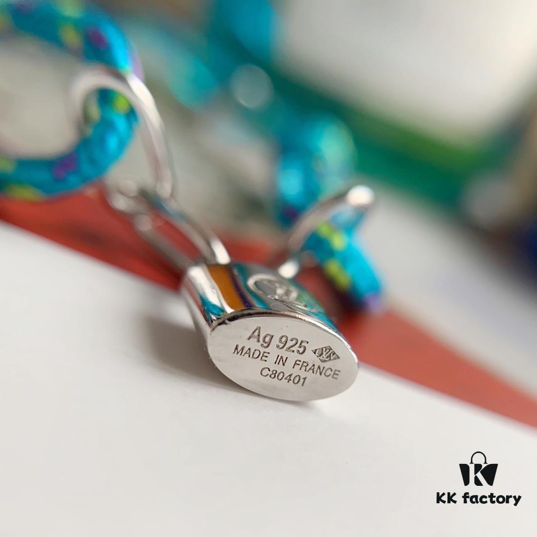 Limited Edition Donkey Brand Bracelet SILVER LOCKIT X VIRGIL ABLOH Colorful Charity Bracelet