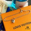 LV Charity Lockit Bracelet in Sterling Silver, Unisex Design