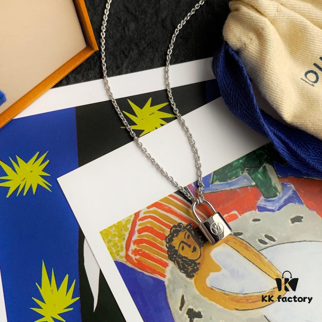 Louis Vuitton Charity Lock Necklace