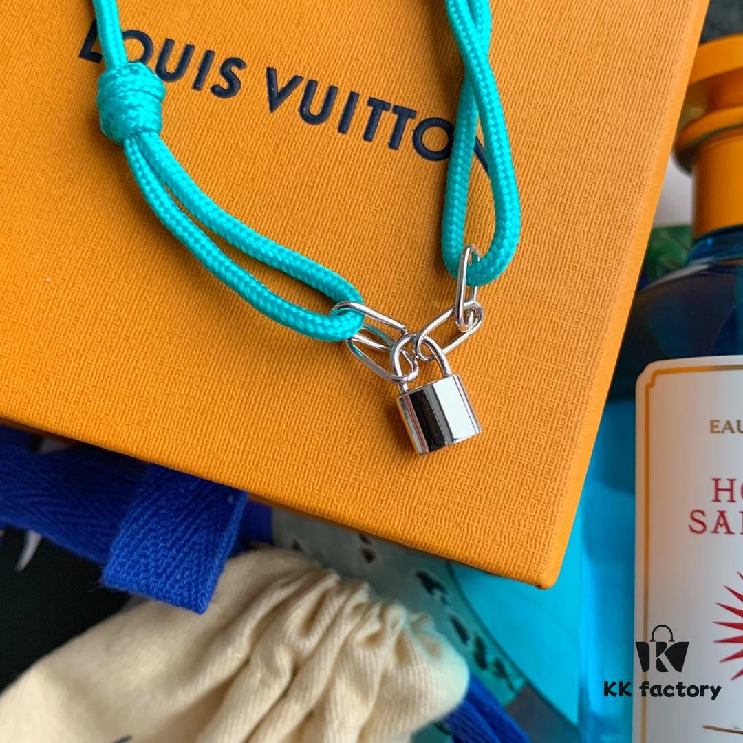 LV x Virgil Abloh Limited Edition Rainbow Charity Bracelet SILVER LOCKIT for UNICEF