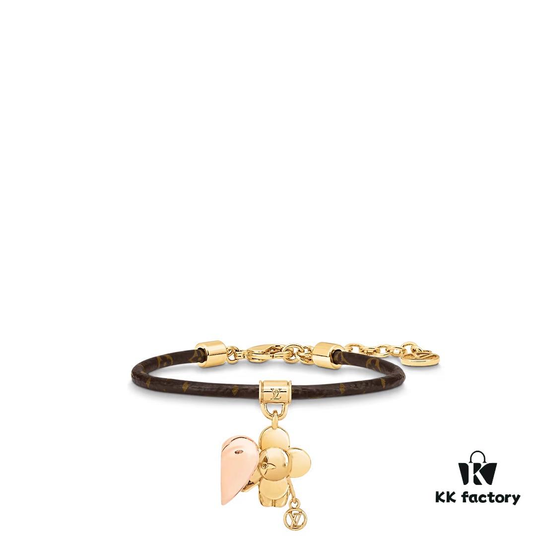 LV Bracelet New Product Qixi Couple Leather Rope Bracelet