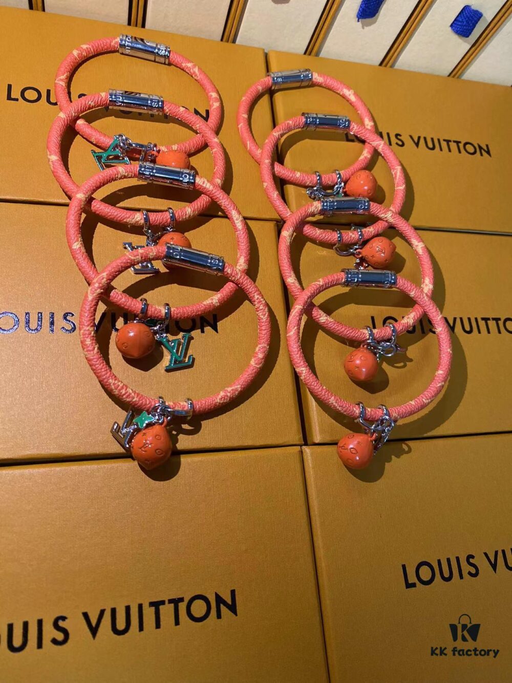 Hang It LV Fruits Orange 🍊 Bracelet Highlights the 2022 Spring-Summer Collection Theme