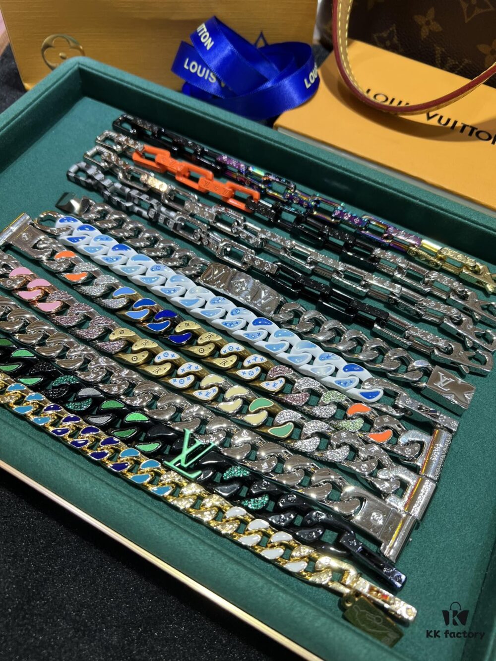 LV Cuban Bracelet Collection