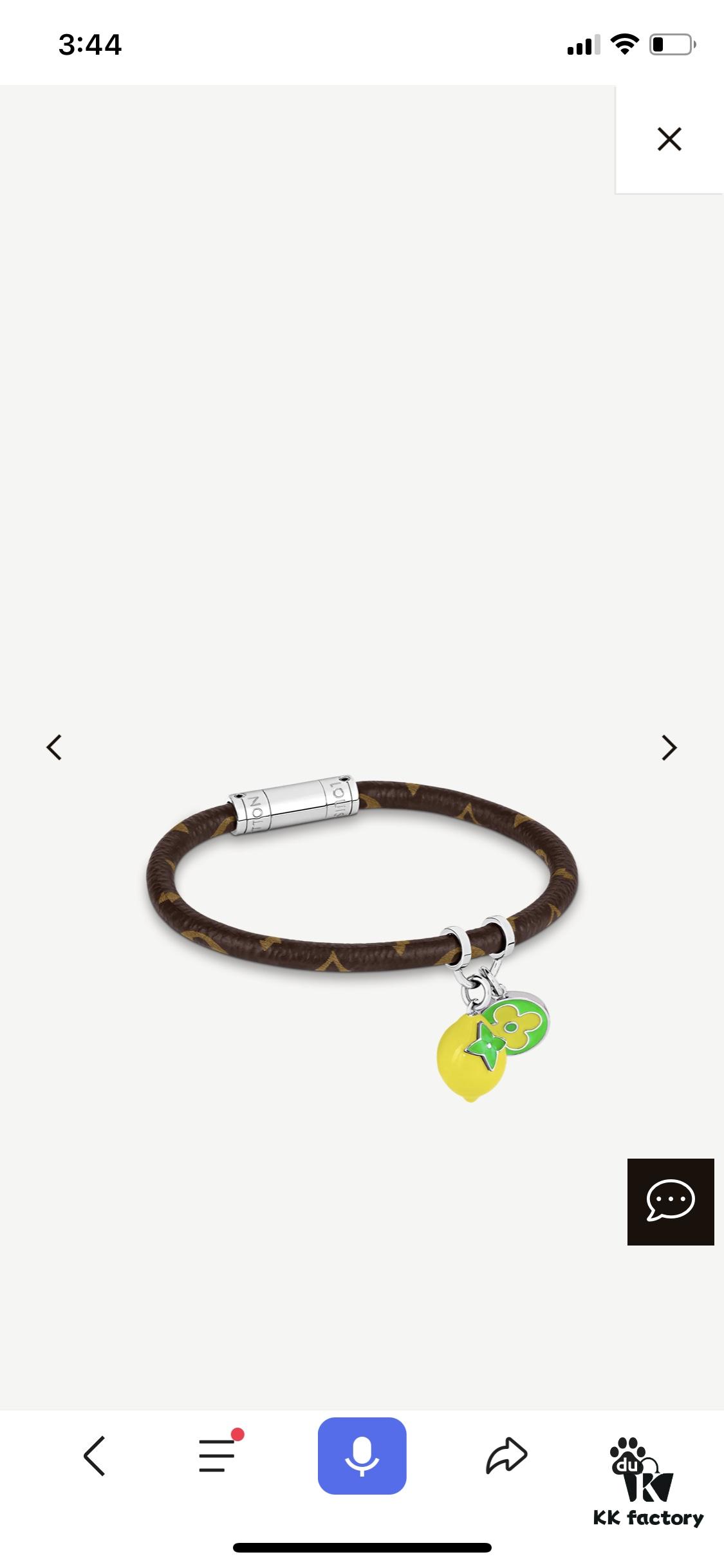 🆕Hang It LV Fruits Bracelet