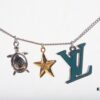 Louis Vuitton Aquatics Enamel Starfish and Turtle Necklace