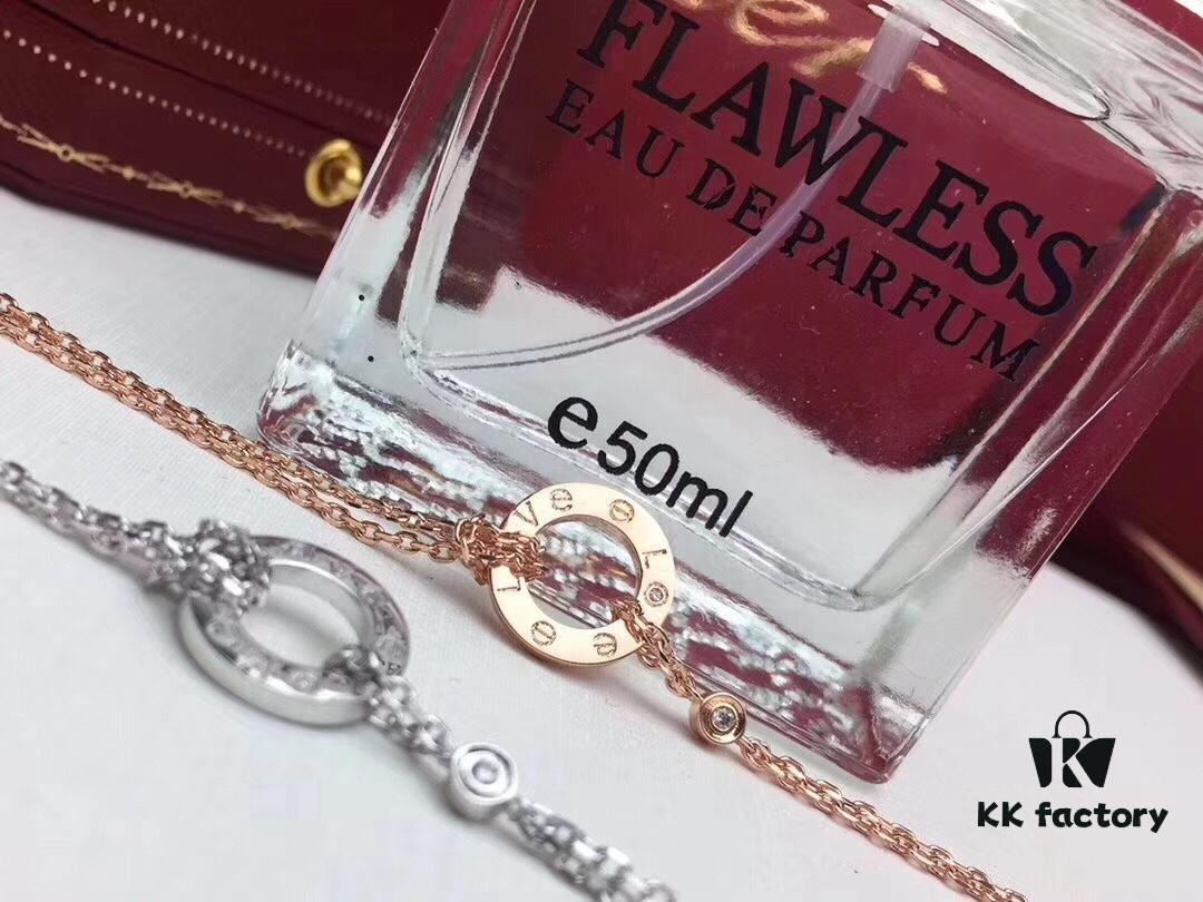 Cartier LOVE Classic Small Round Double Layer Bracelet