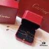 Cartier LOVE Series Screw Design Dual Ring Bracelet, High-End Custom Craftsmanship, Heavy-Duty S925 Silver Gold-Plated CNC Version, Classic and Timeless Design