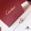Cartier LOVE Series Screw Design Dual Ring Bracelet, High-End Custom Craftsmanship, Heavy-Duty S925 Silver Gold-Plated CNC Version, Classic and Timeless Design