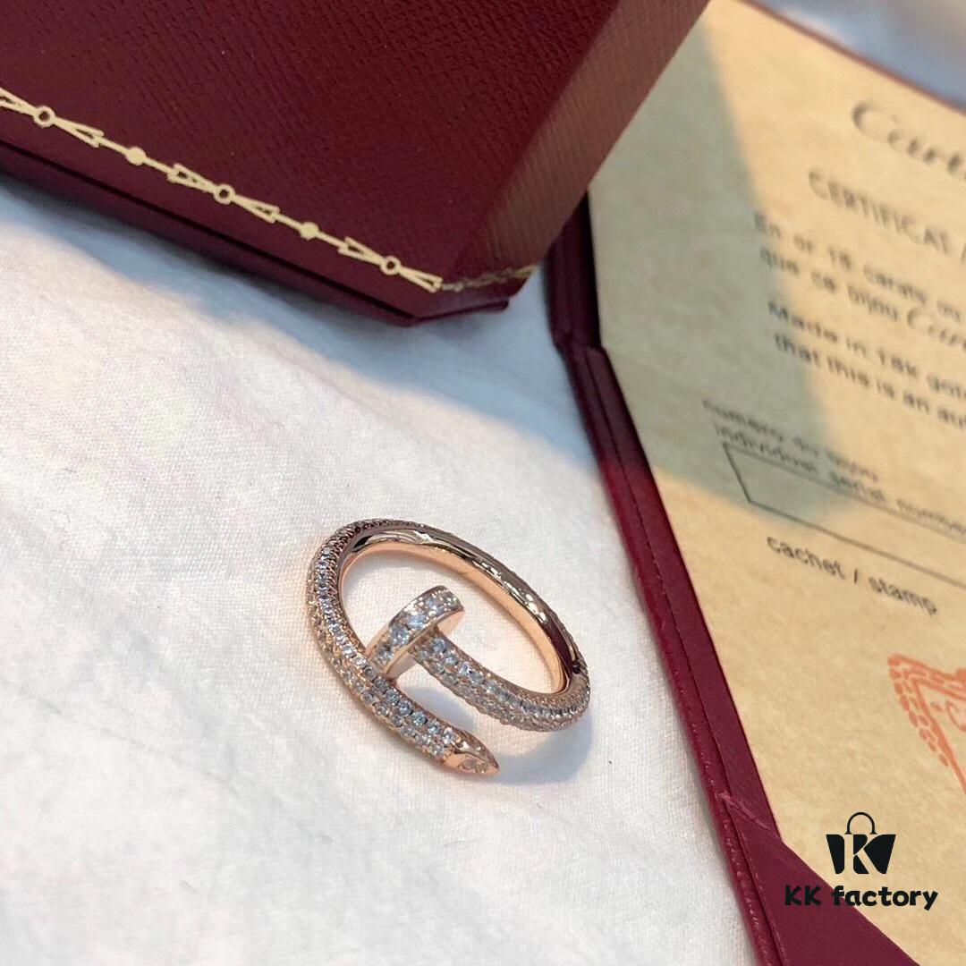 Cartier Juste un Clou Ring, New Arrival, 18K Gold Plated, Authentic Craftsmanship