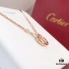 Cartier Love Collection New Diamond-Paved Double-Sided Necklace