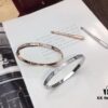 High-End Custom Cartier-Style Slim Bangle Bracelet, Fully Paved with Diamonds, Exquisite Craftsmanship