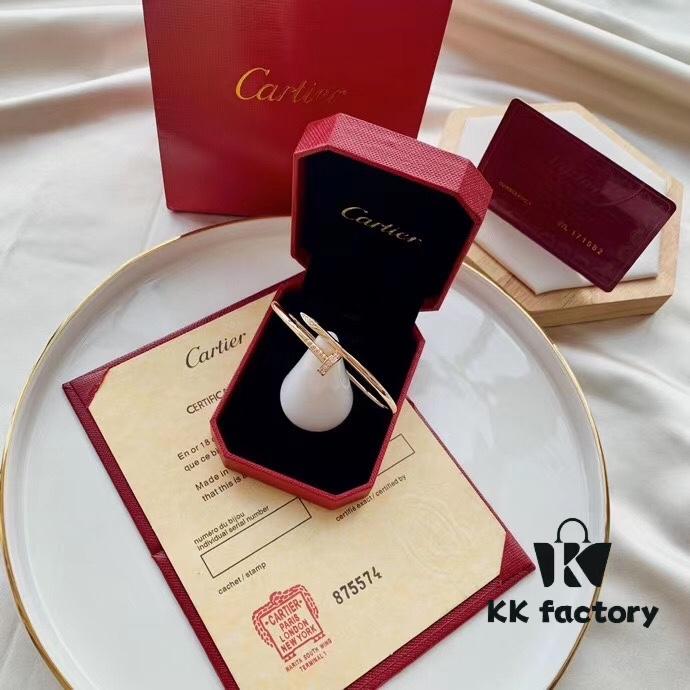 Cartier Juste un Clou Series Nail Bracelet in Rose Gold