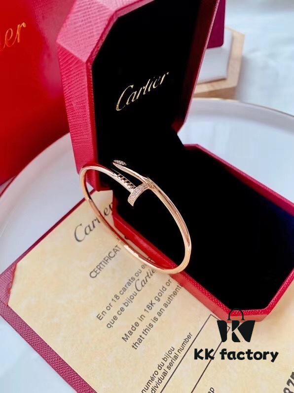 Cartier Juste un Clou Series Nail Bracelet in Rose Gold