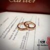 Cartier Solitaire 1895 Eternal Collection Couple Rings (Proxy Purchase Level, Distinct Version, Free to Compare) – Currently Sold at Official Counters, 'A Promise of Happiness, Redeemed for a Lifetime'