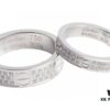 Cartier Screw Ring Pair, Full Diamond Set, CMC Craftsmanship, Simple and Stylish, Timeless Classic Design