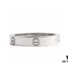 Cartier Screw Ring Pair, Diamond-Free Design, CMC Craftsmanship, Simple and Stylish, Timeless Classic
