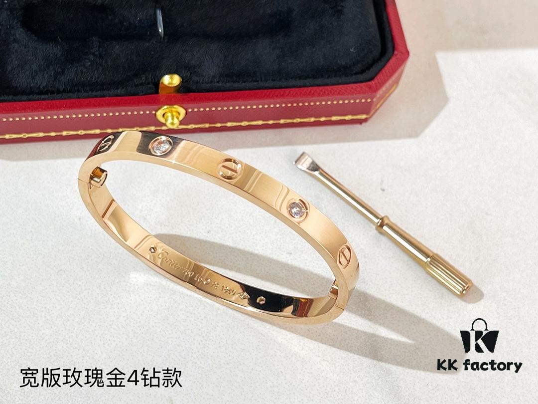 Available in three colors: gold, rose gold, and silver; two options: with or without diamonds; six sizes: 16, 17, 18, 19, 20, 21