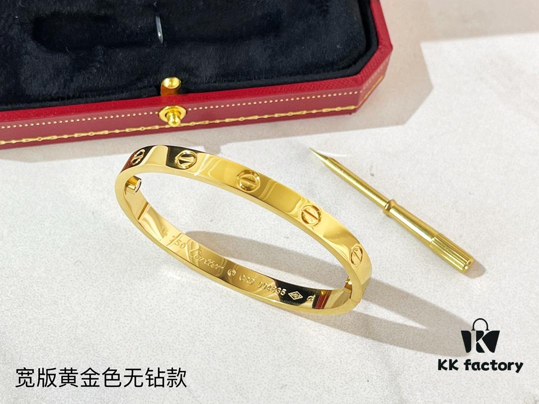 Available in three colors: gold, rose gold, and silver; two options: with or without diamonds; six sizes: 16, 17, 18, 19, 20, 21