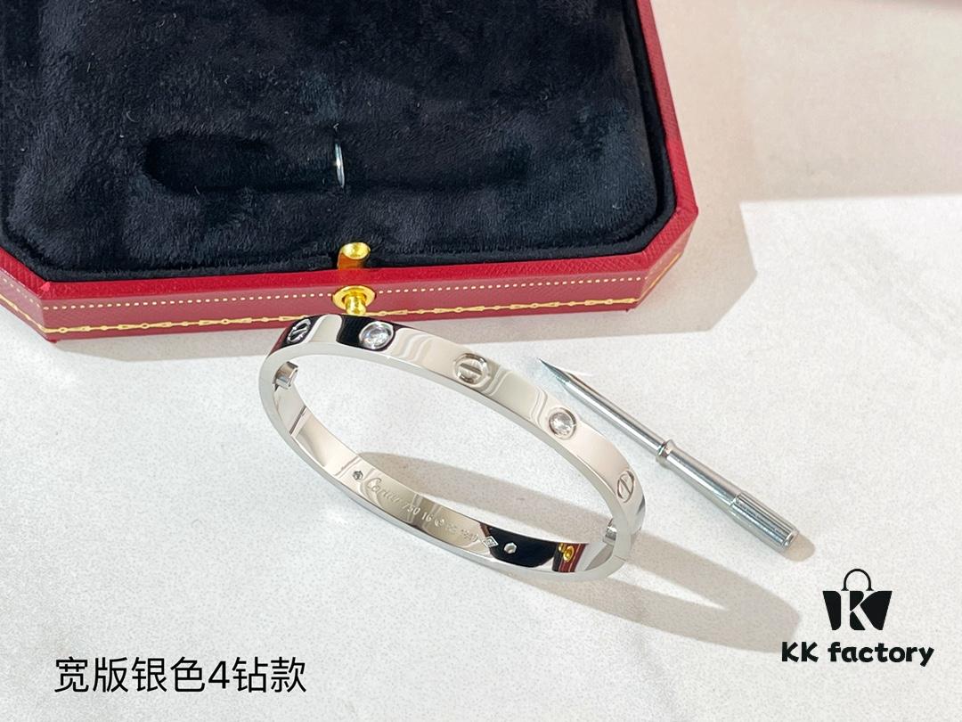 Available in three colors: gold, rose gold, and silver; two options: with or without diamonds; six sizes: 16, 17, 18, 19, 20, 21